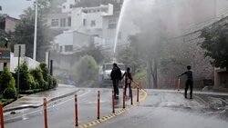 VOICED : Policia dispersa con gases protesta de indigenas en Honduras News Clip