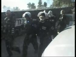 Interiors of disputed house as extremist Israeli youths evicted News Clip