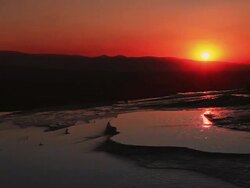 HD: Cotton Castle 'Pamukkale' Stock Footage