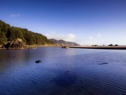 Whaleshead Beach, Oregon - Timelapse. Stock Footage