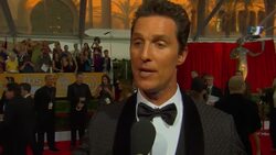 Oprah Winfrey, Benedict Cumberbach, Matthew McConaughey chat on red carpet Instructional Video