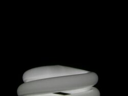 HD: CFL bulb panning Stock Footage