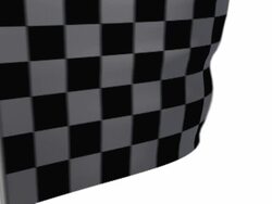 Formula 1 finish checkered flag - NTSC Stock Footage