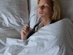 Office bed Stock Footage