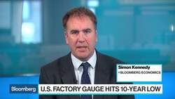 U.S. Economy Nearing 'Stall Speed' as Factory Gauge Hits 10-Year Low News Clip