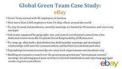 Global Green Team Case Study Instructional Video