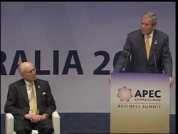 President Bush speech at APEC summit News Clip