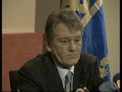 Cheney meets Yushchenko, Kwasniewski; comments, meets survivors News Clip