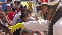 Migrants rescued from Mediterranean by MOAS News Clip