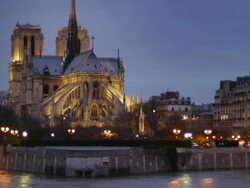 Notre Dame Stock Footage