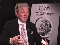 INTERVIEW: Brian Bedford says of course it's thrilling to be nominated but more so because they're up for best revivaÃ‰ Stock Footage