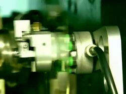 CD Printing Robot Stock Footage