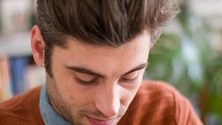 Positive creative businessman Stock Footage