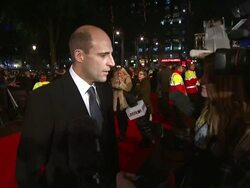 Body of Lies premiere Stock Footage