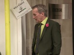 Frank Skinner at Celebrity Video Sightings Stock Footage