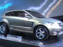 2007 Opel Antara GTC concept SUV Stock Footage