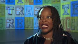 Artist Ron Arad presents his 360 degree art installation 'Curtain Call' at London's Roundhouse News Clip