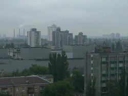 Panorama view suburbs  Stock Footage