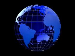 Graphic Globe Stock Footage