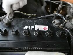 Battery checking Stock Footage