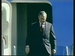 MEXICO: US PRESIDENT GEORGE BUSH ARRIVAL News Clip