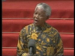 South Africa - Clinton and Mandela meet News Clip