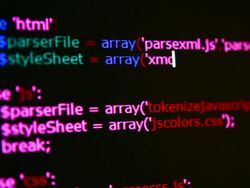 HD : Website Programming Language Stock Footage