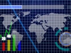 Stock market concept with success Stock Footage