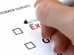 Customer Survey Voiting Stock Footage