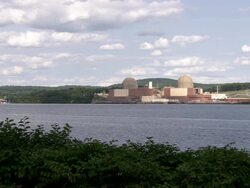 Indian Point Energy Center (Nuclear Power Plant) Stock Footage