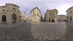 Prague in 360 Stock Footage