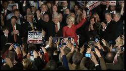 Republican hopeful speaks after winning primary in his home state News Clip