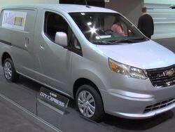 2015 Chevrolet City Express montage Stock Footage