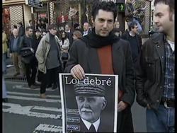 FRANCE: PARIS: PROTEST MARCH AGAINST NEW IMMIGRATION BILL News Clip
