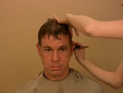 Haircut Timelapse HD Stock Footage