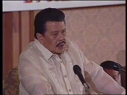 PHILIPPINES: PRESIDENT ESTRADA SPEAKS AT ASEAN MEETING News Clip