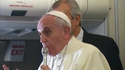 Pope: Catholics don't have to breed 'like rabbits' News Clip