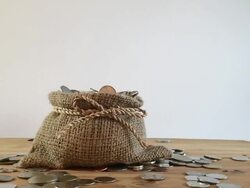 Save your money for investment Stock Footage