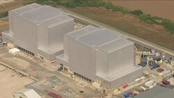 Aerials of Bradwell nuclear power station aerials News Clip