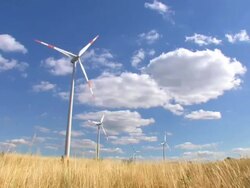 Wind Energy Stock Footage