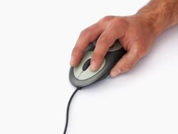 Operating Mouse Stock Footage