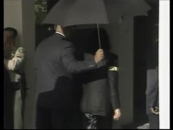 Jackson and entourage arrive and leave court News Clip