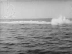 Boules, waterskiing and Monte-Carlo villages. Southern France, 1955 Stock Footage