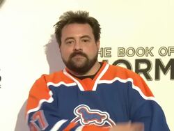 Kevin Smith at The Book Of Mormon Los Angeles Opening Night Stock Footage