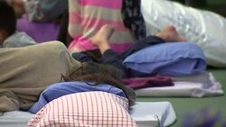 London Tower Block Fire: survivors shelter News Clip