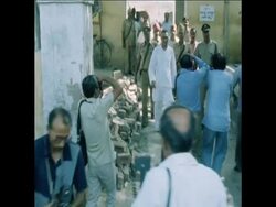 SYND 26 8 77 INDIAN DEFENCE MINISTER BANSI LAL AT COURT News Clip