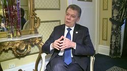 CLEAN : Santos: no guarantee of peace with ELN rebels by end of mandate News Clip