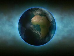 Night Planet Stock Footage