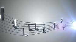 Musical Notes Stock Footage
