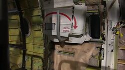 Reconstruction Of MH17 wreckage News Clip